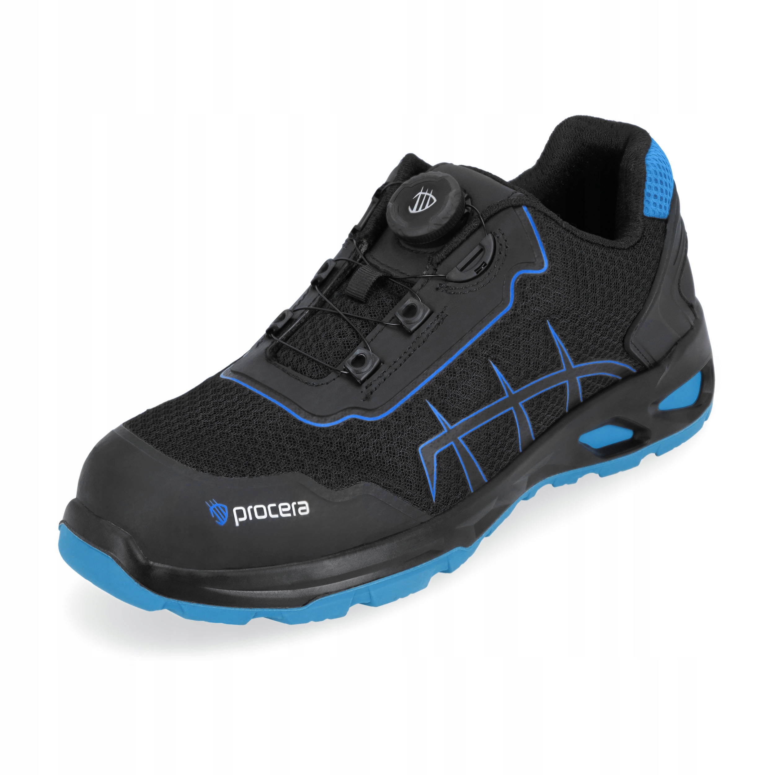 Półbuty Robocze z Wiązaniem Typu Boa Lekkie i Procera