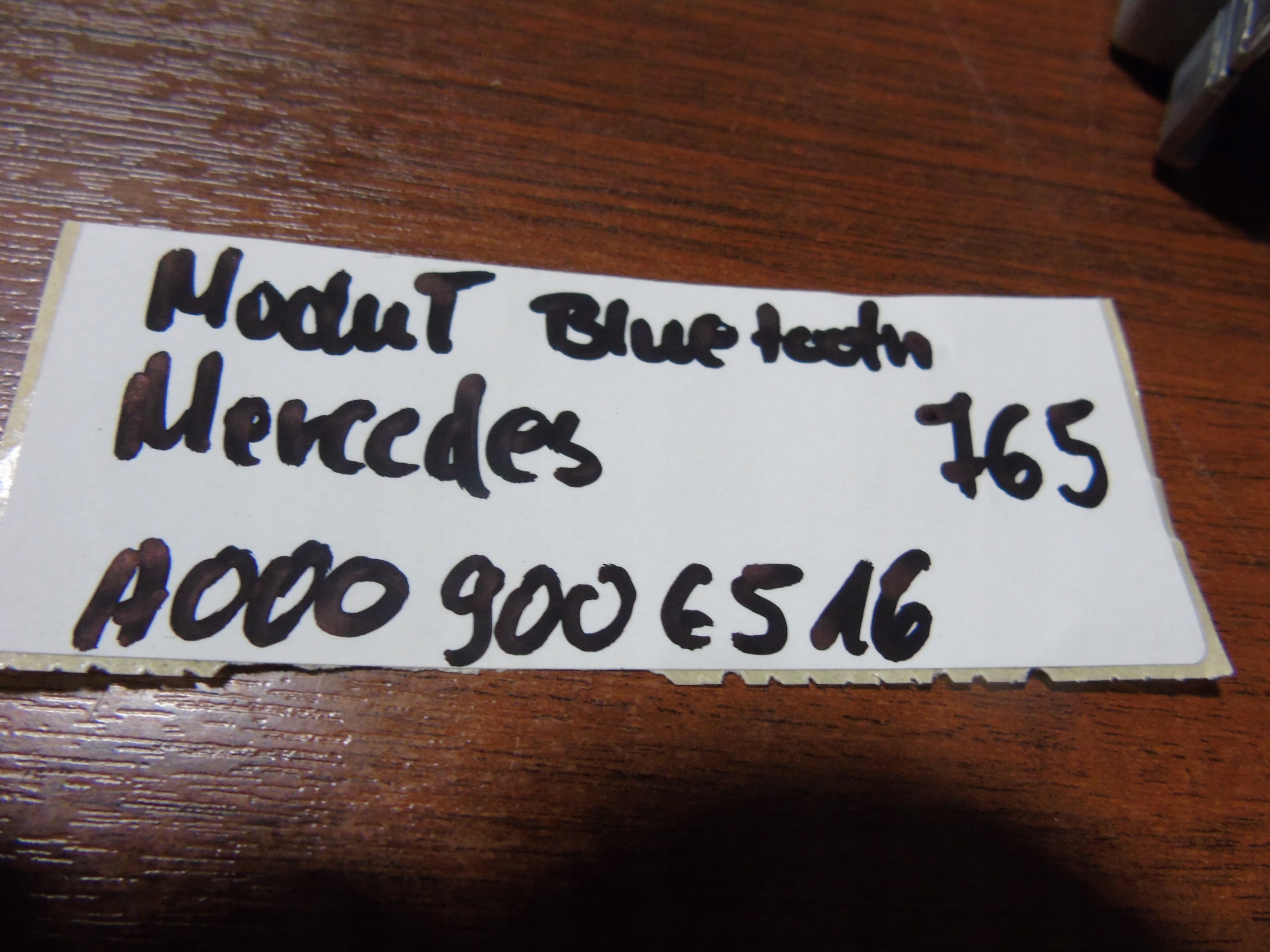 IDEALNY module control unit BLUETOOTH MERCEDES 1 9