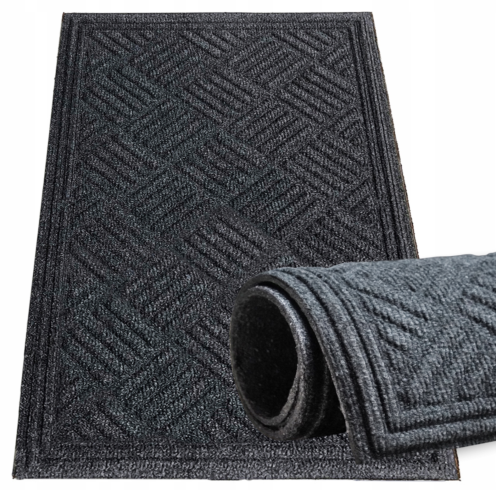 WYCIERACZKA WEJŚCIOWA MATA ZEWNĘTRZNA POD DRZWI DO BUTÓW MOCNA 45x75cm