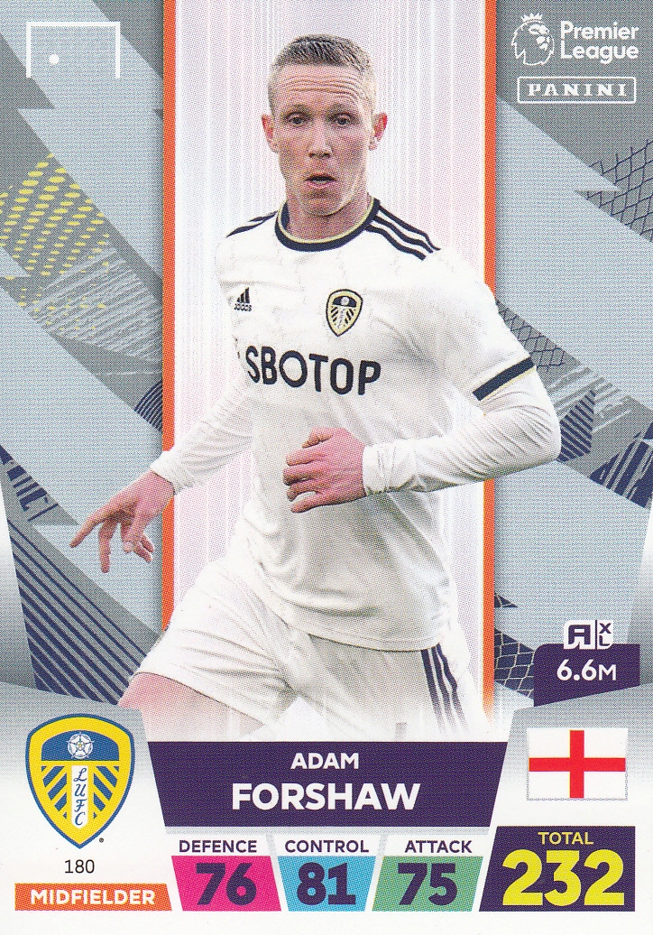 Premier League 2023 Base Card Forshaw 180