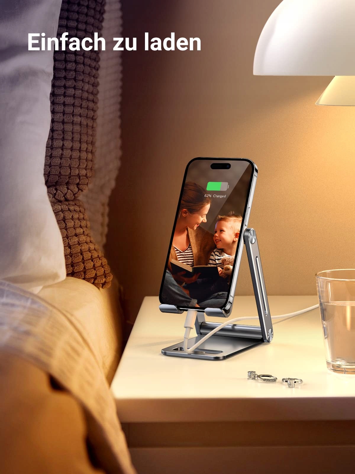 UGREEN Stojak Na Telefon Aluminiowy Regulowany Do iPhone Galaxy Huawei — miniatura 7