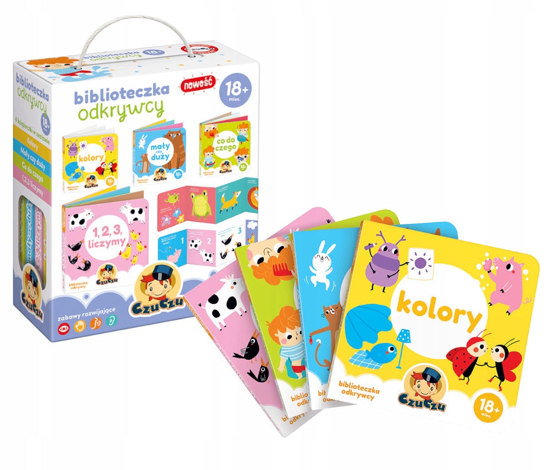 

Czuczu Biblioteczka Odkrywcy 4 Długie Książeczki