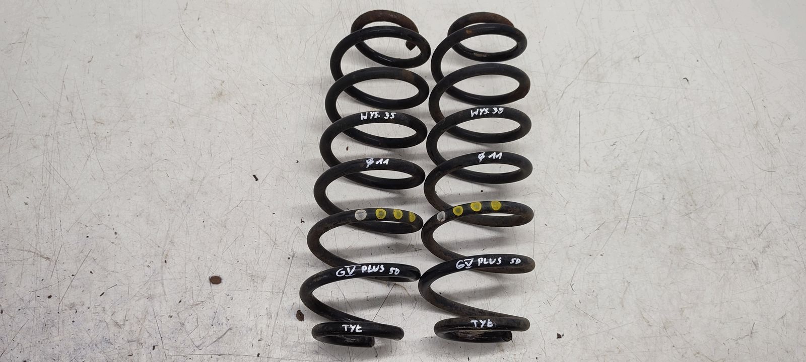 spring rear part rear para VW Golf plus 1,4 TSI