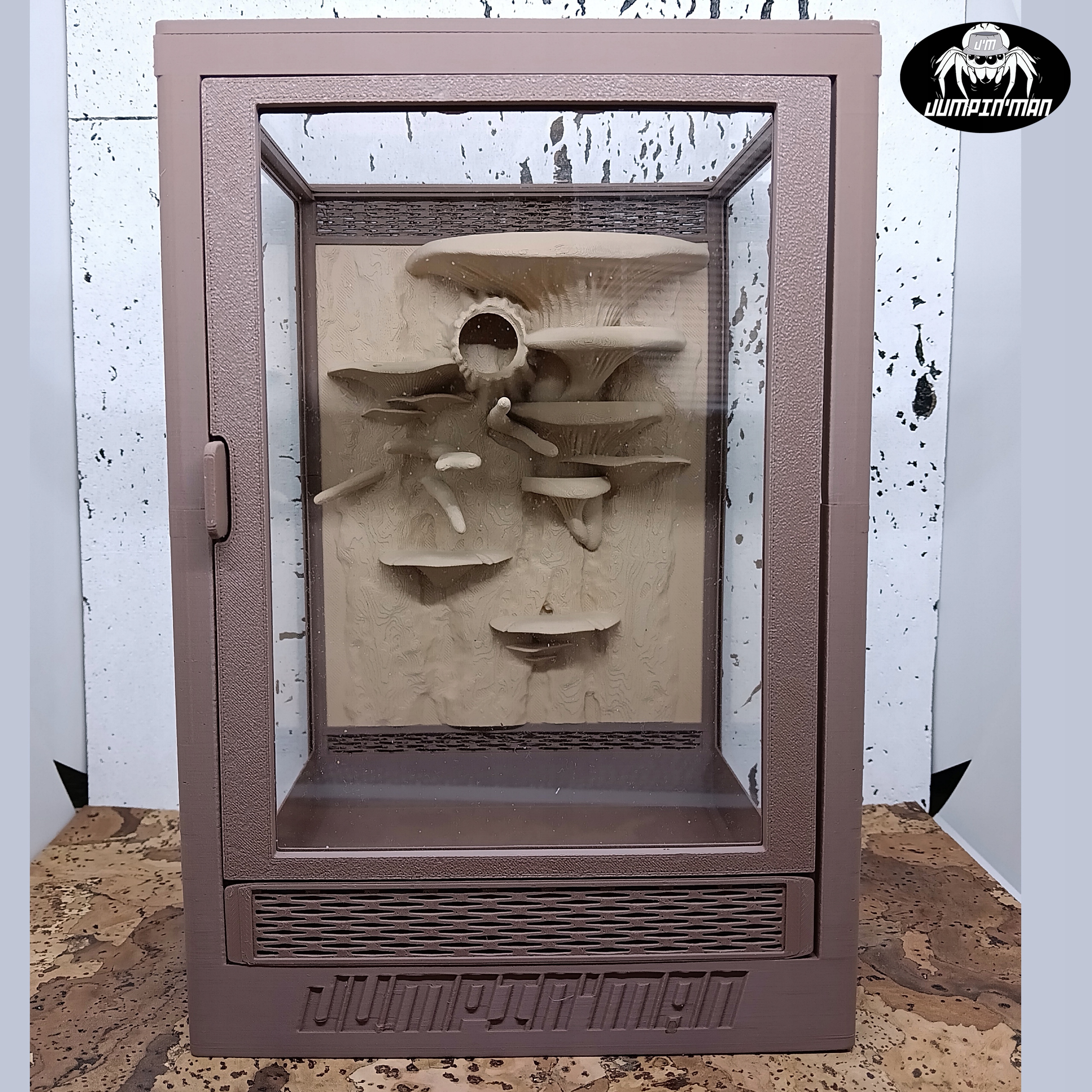 Terrarium na zawias drzwiczki Furtka 22x15 x14.7cm Ścianka. skakun itp.