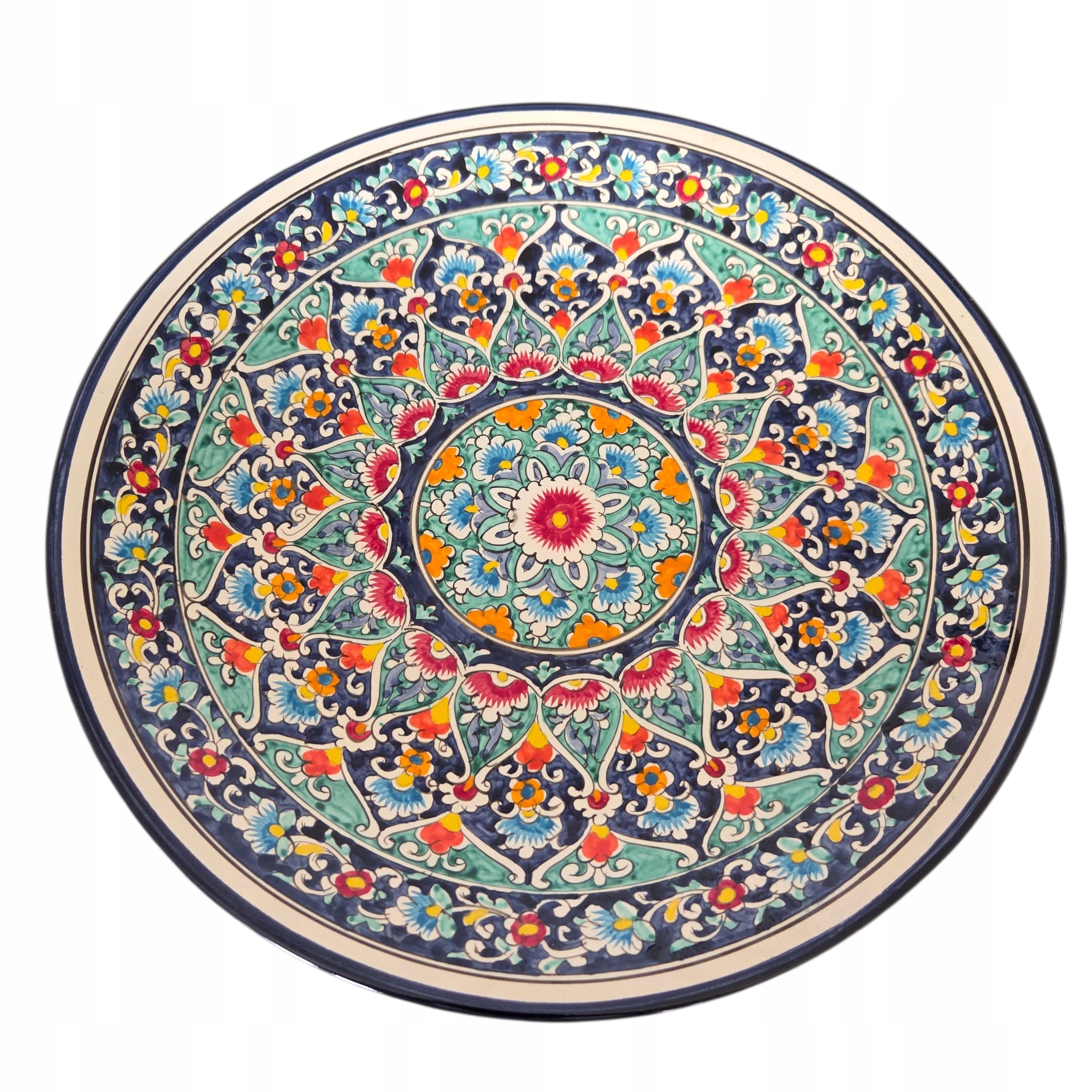 Velký Uzbecký talíř Lagan Kora-kolam Mirza 42 cm