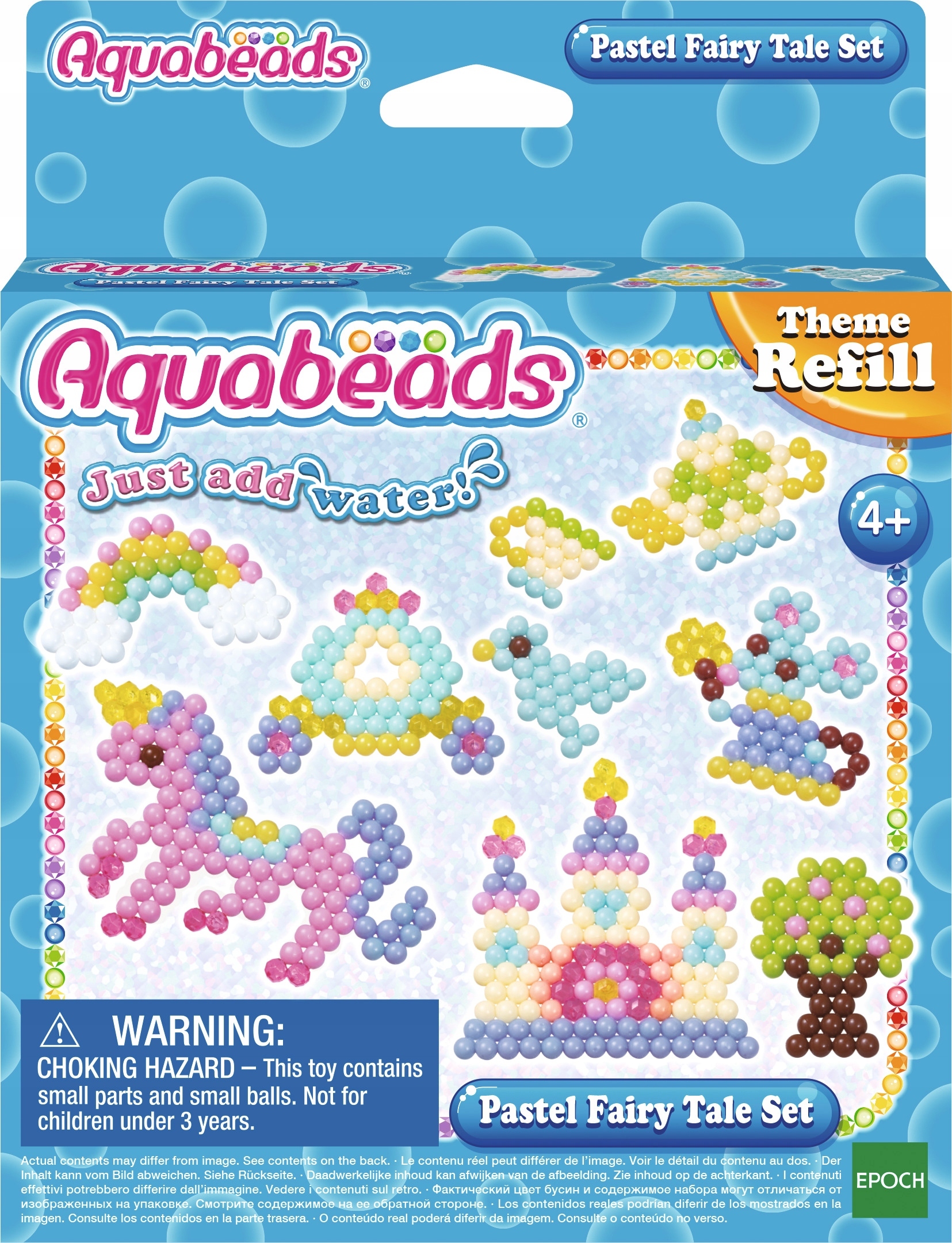 Aquabeads Zestaw pastelowej Bajkolandii 31632