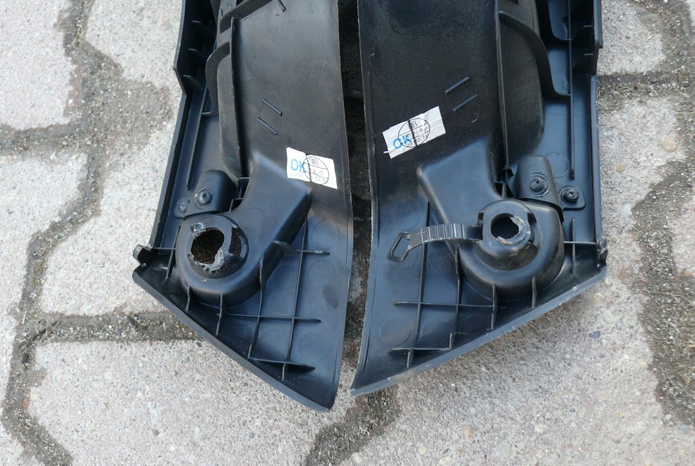 bracket holder ROLETY boot left right rear part HYUNDAI I30 CW KOMBI 07