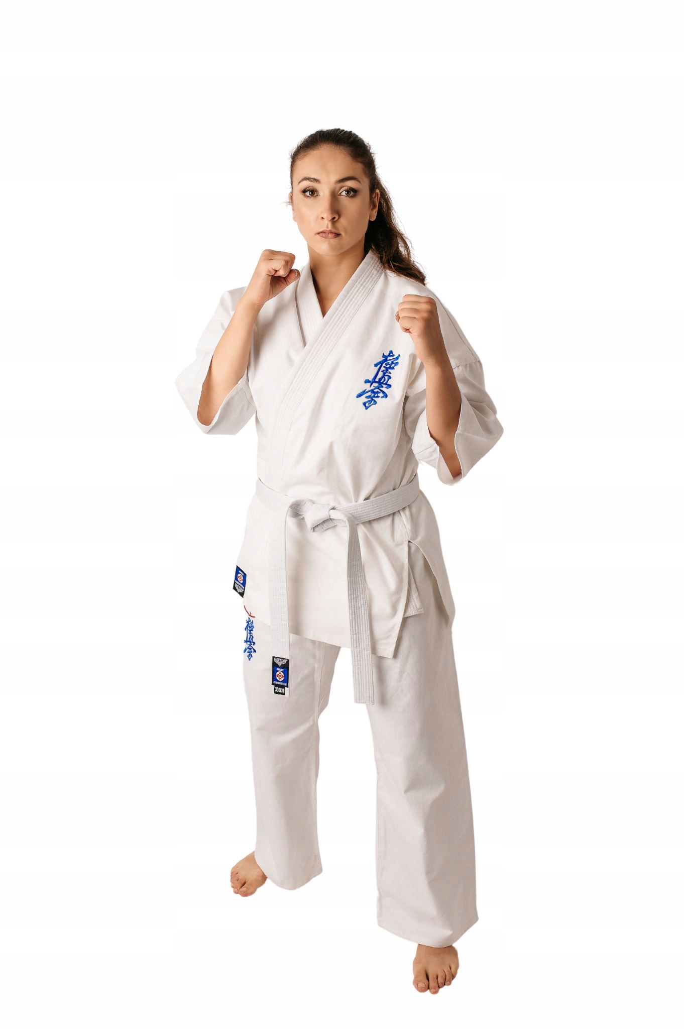 BELTOR PAS KARATE DO KIMONA KYOKUSHINKAI BIAŁY 200 CM SHIRO OBI KIMONO Długość (cm) 200 cm