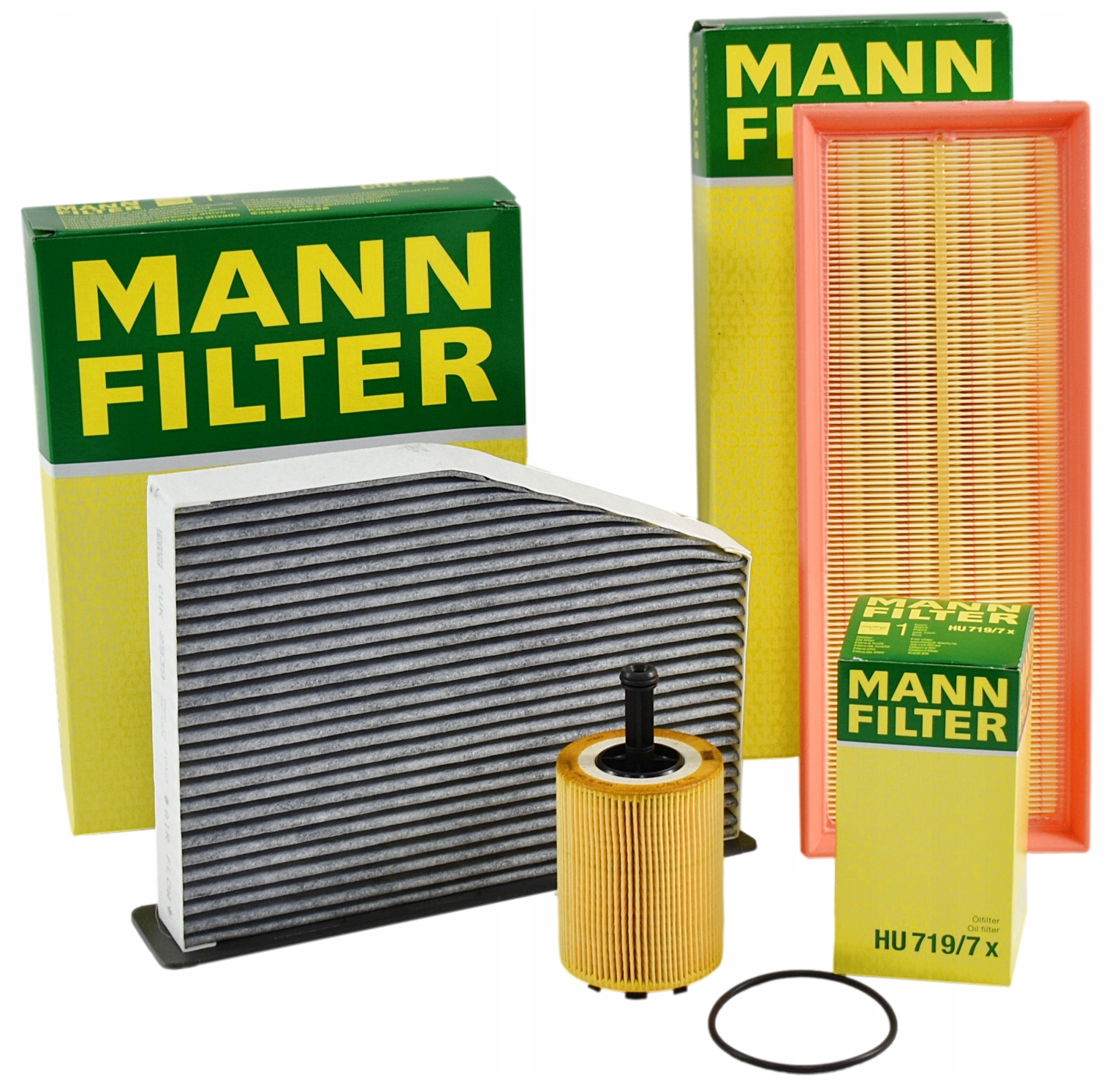 Mann Sada Filtrů Seat Leon 1P1 Skoda Octavia Superb Yeti 1.9 2.0 Tdi