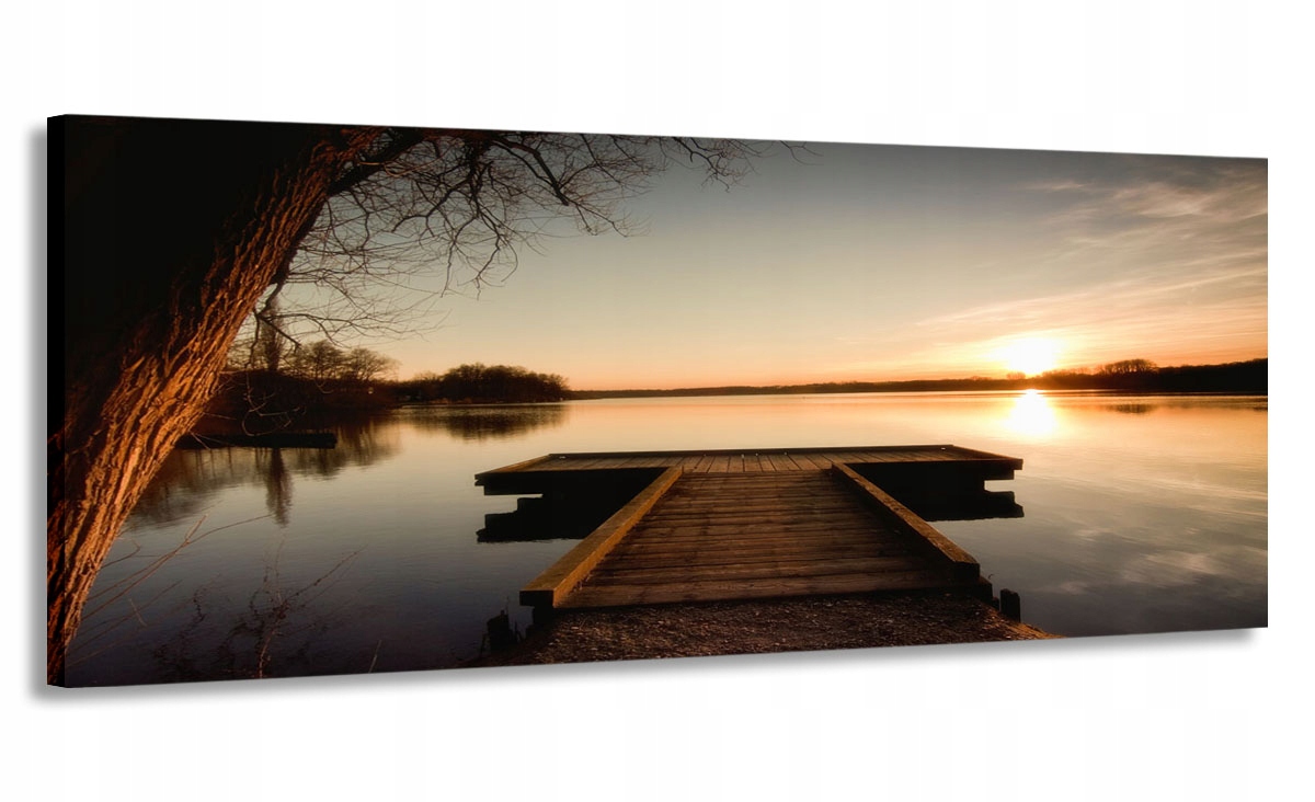 Obraz Panorama Most Západ 120x50 Na Plátně
