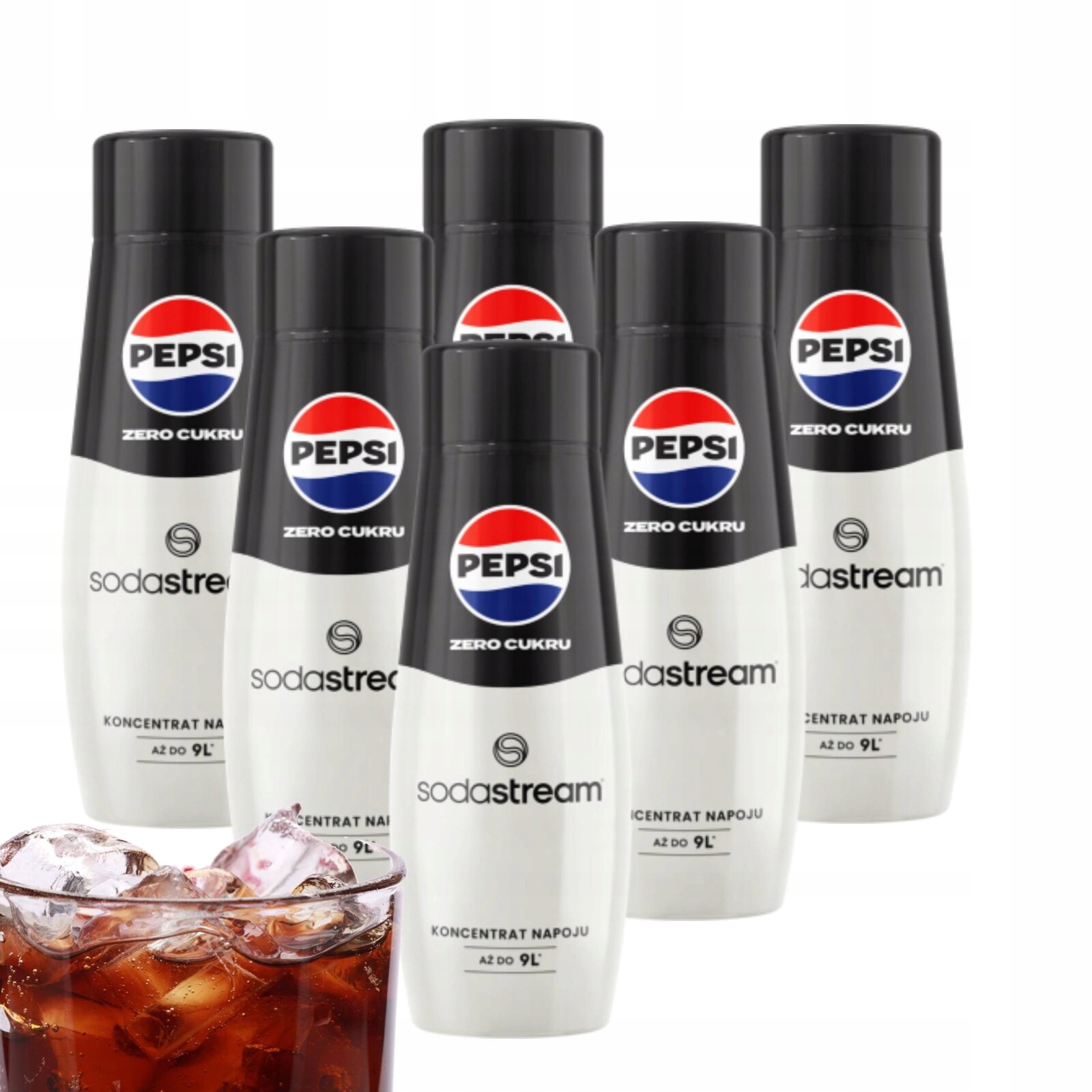 Set Sirupový koncentrát do vody SodaStream Pepsi Max 6 x 440 ml