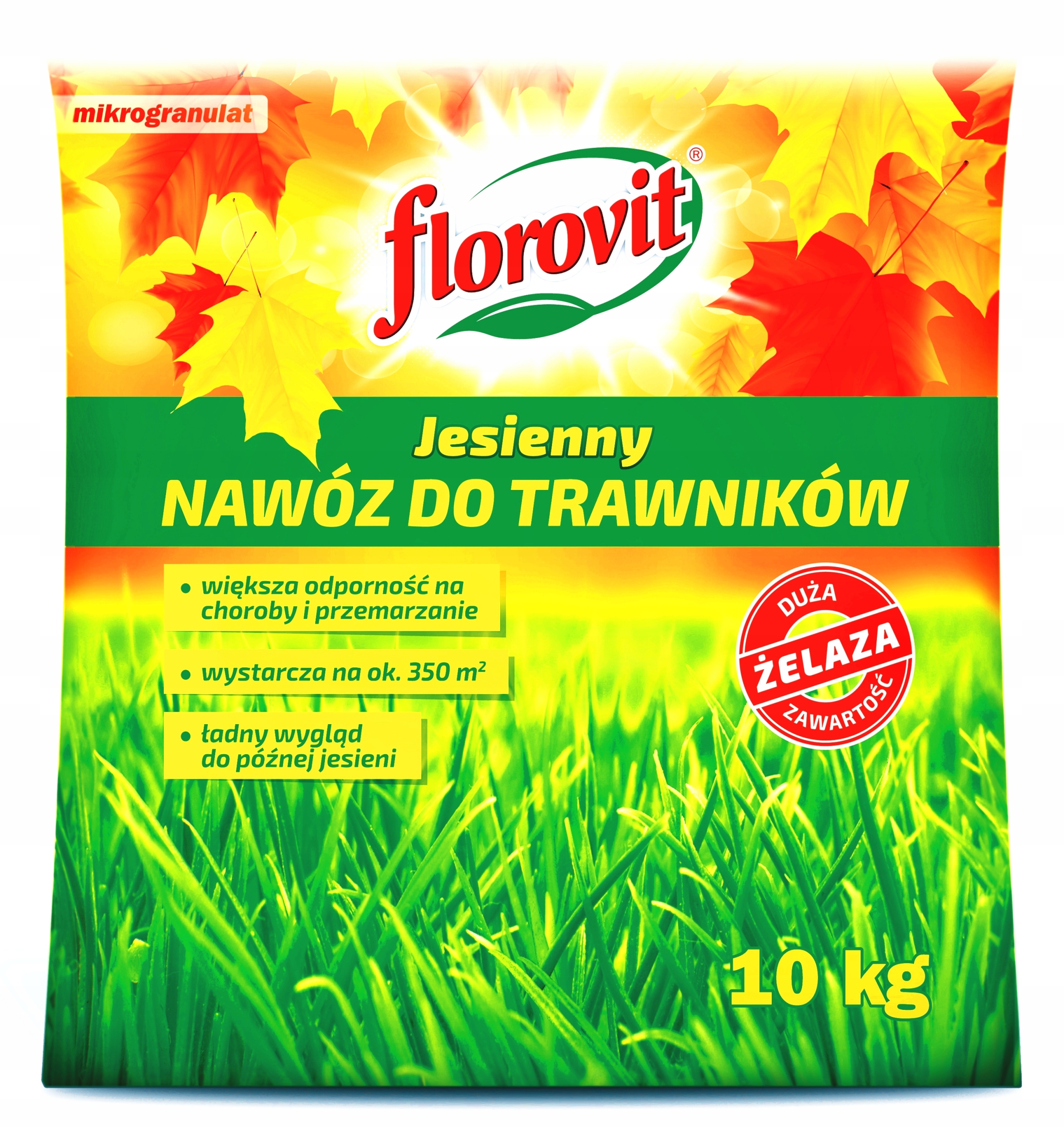 

Florovit Jesienny Nawóz Do Trawy Trawnika 10kg +Fe