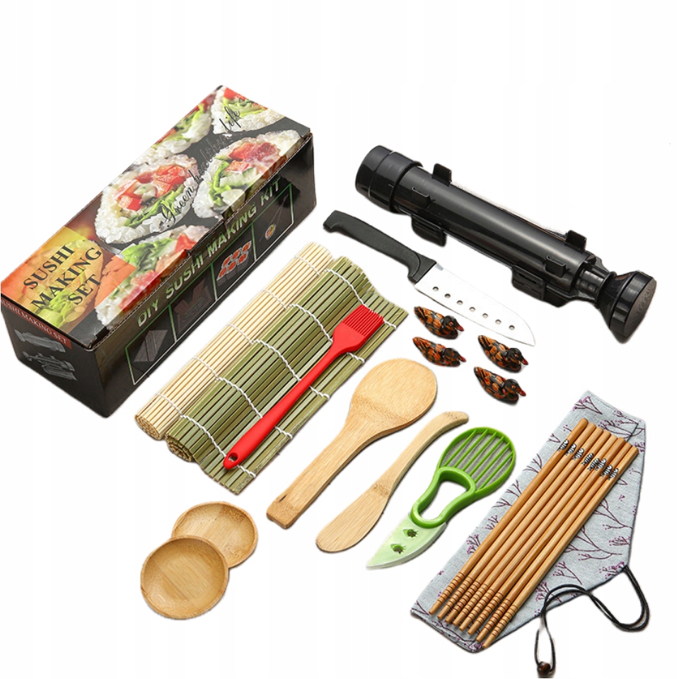ZESTAW MASZYNKA DO ROBIENIA SUSHI Z ROLKA ROLLER