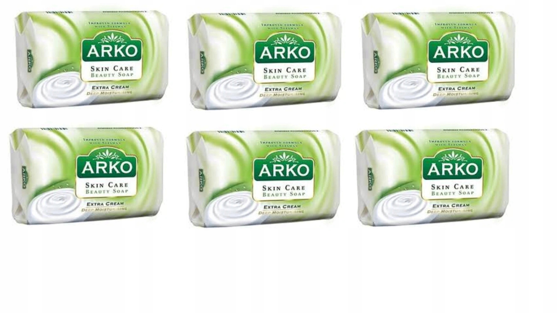 

Arko Mydło W Kostce 90G Kremowe Zielone X 72SZT