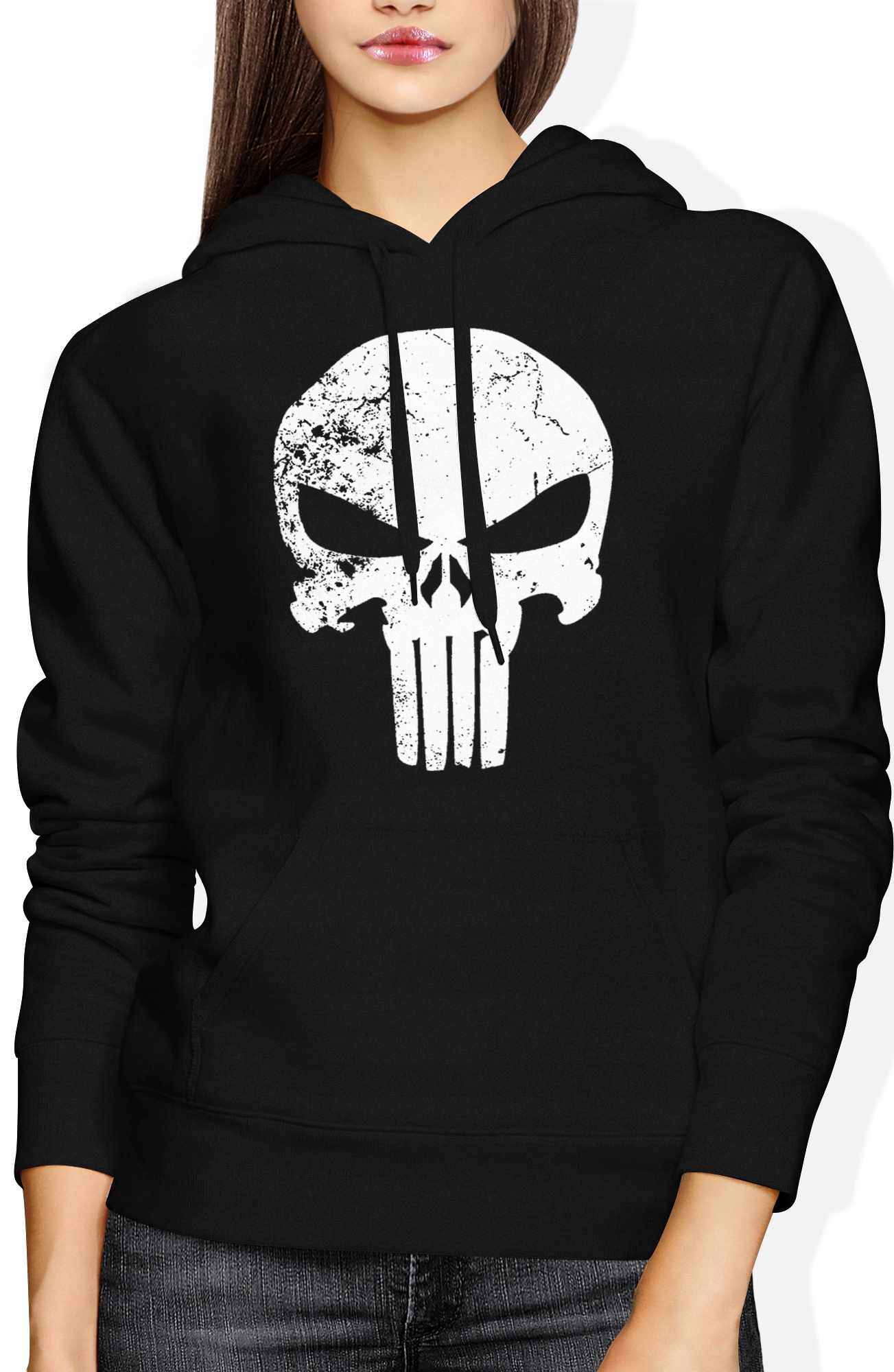 

Damska Bluza Z Kapturem Punisher Puniszer Rozm M