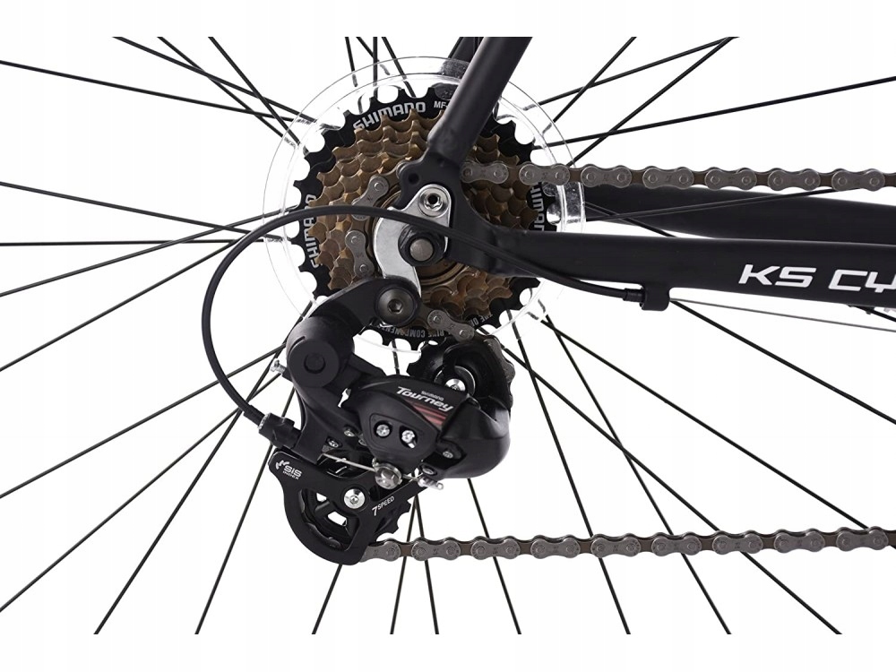 Rower Szosowy Męski 28 Kolarzówka Aluminiowy Dual Pivot Wyścigowy Dzwonek Rozmiar ramy 22 cale