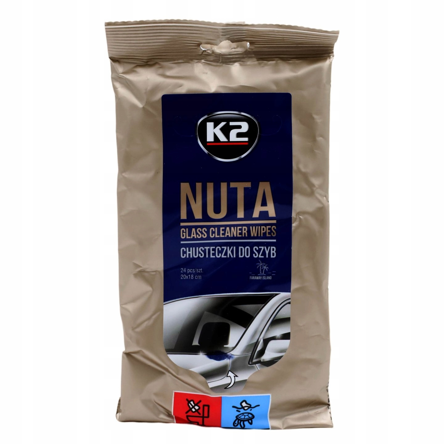 

Ściereczki do Mycia Szyb K2 Nuta Wipes 24 sztuki