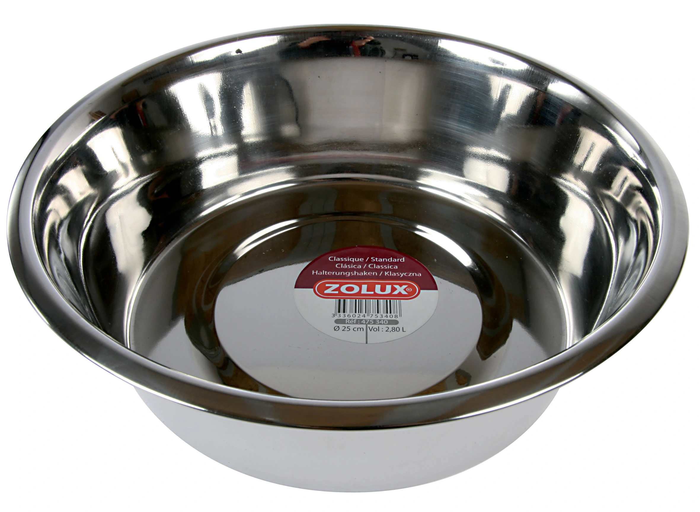 

Miska dla psa Stal Inox (16 cm / 0,75 litra)
