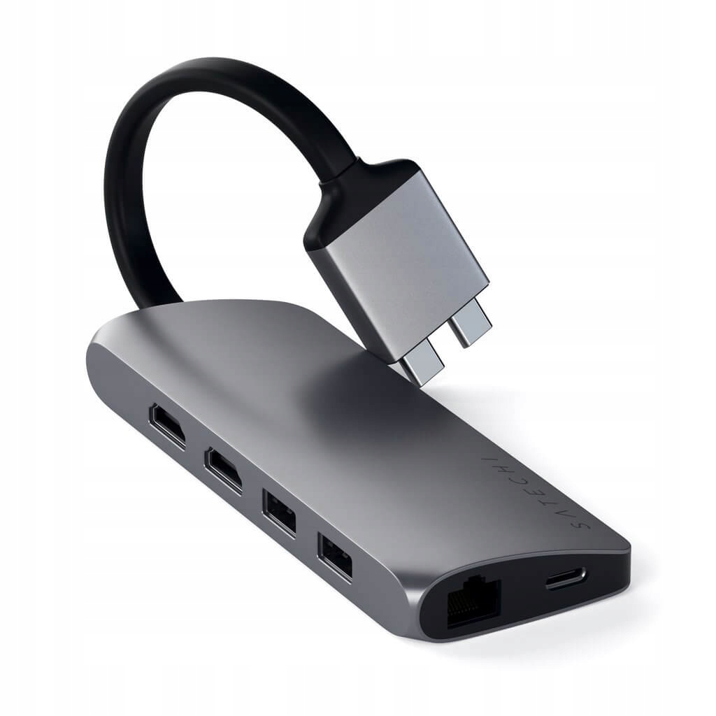 

Satechi Type-C Dual Multimedia Adapter 2x 4k Hdmi