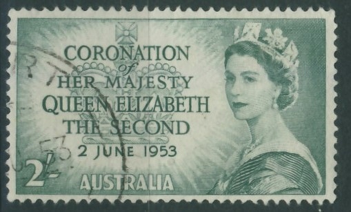 Australia 2 shilings - 1953 r. Coronation