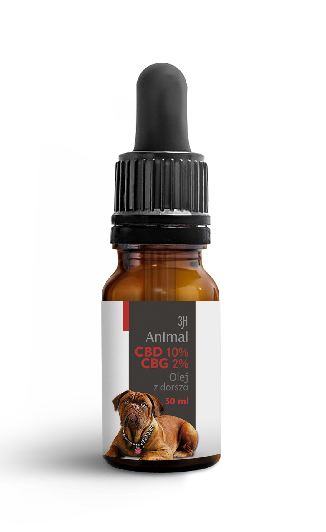 Levně CBD10%+CBG2% Konopný Olej Pro Psy A Psy Kočky 10 m