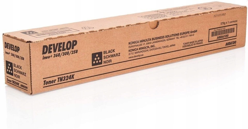 Originální toner TN-324K A8DA1D0 pro Develop ineo +258 +308 +368 28K