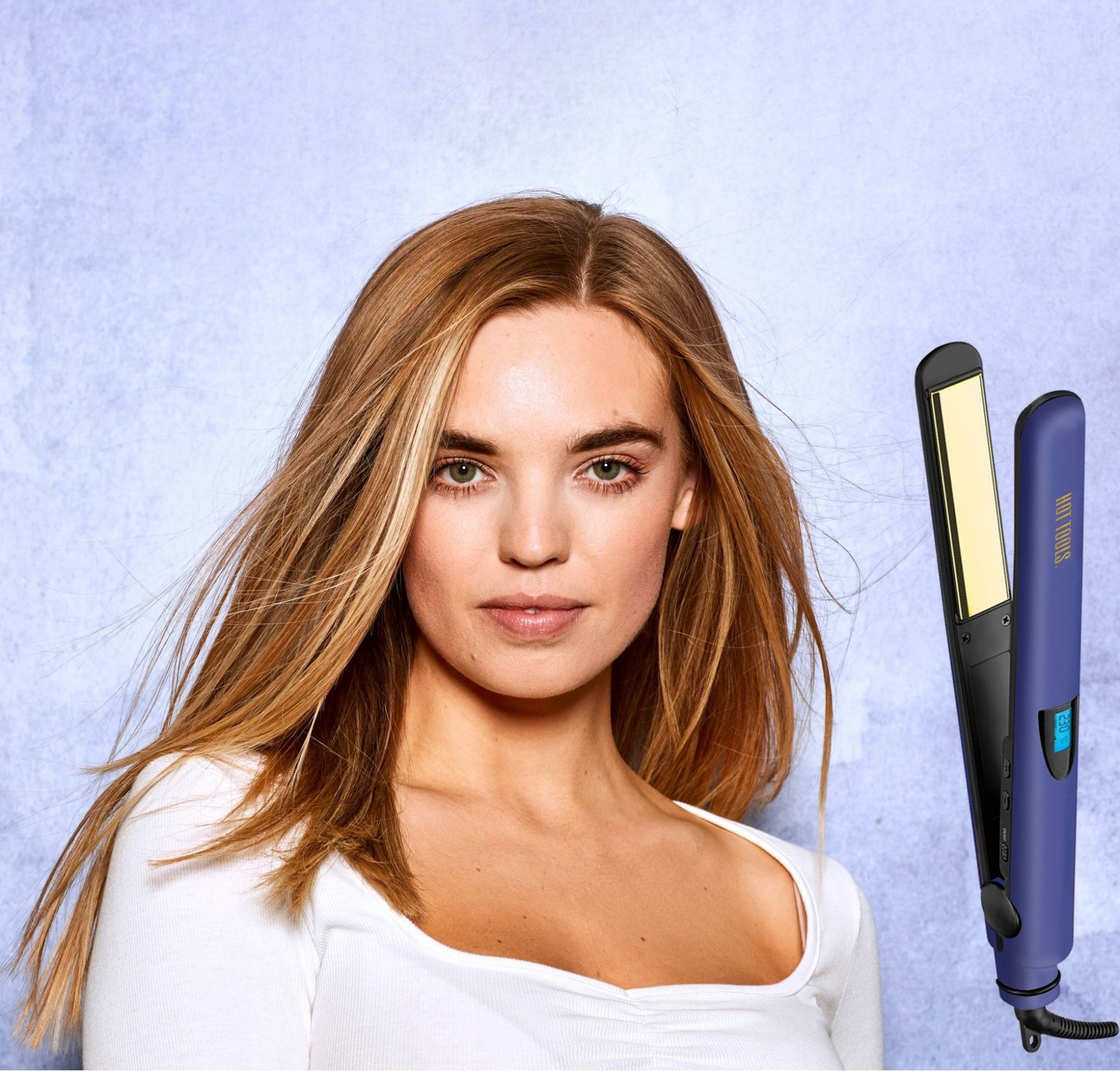 LEKKA PROSTOWNICA TYTANOWE PŁYTKI HOT TOOLS 2 W 1 Typ prostownica