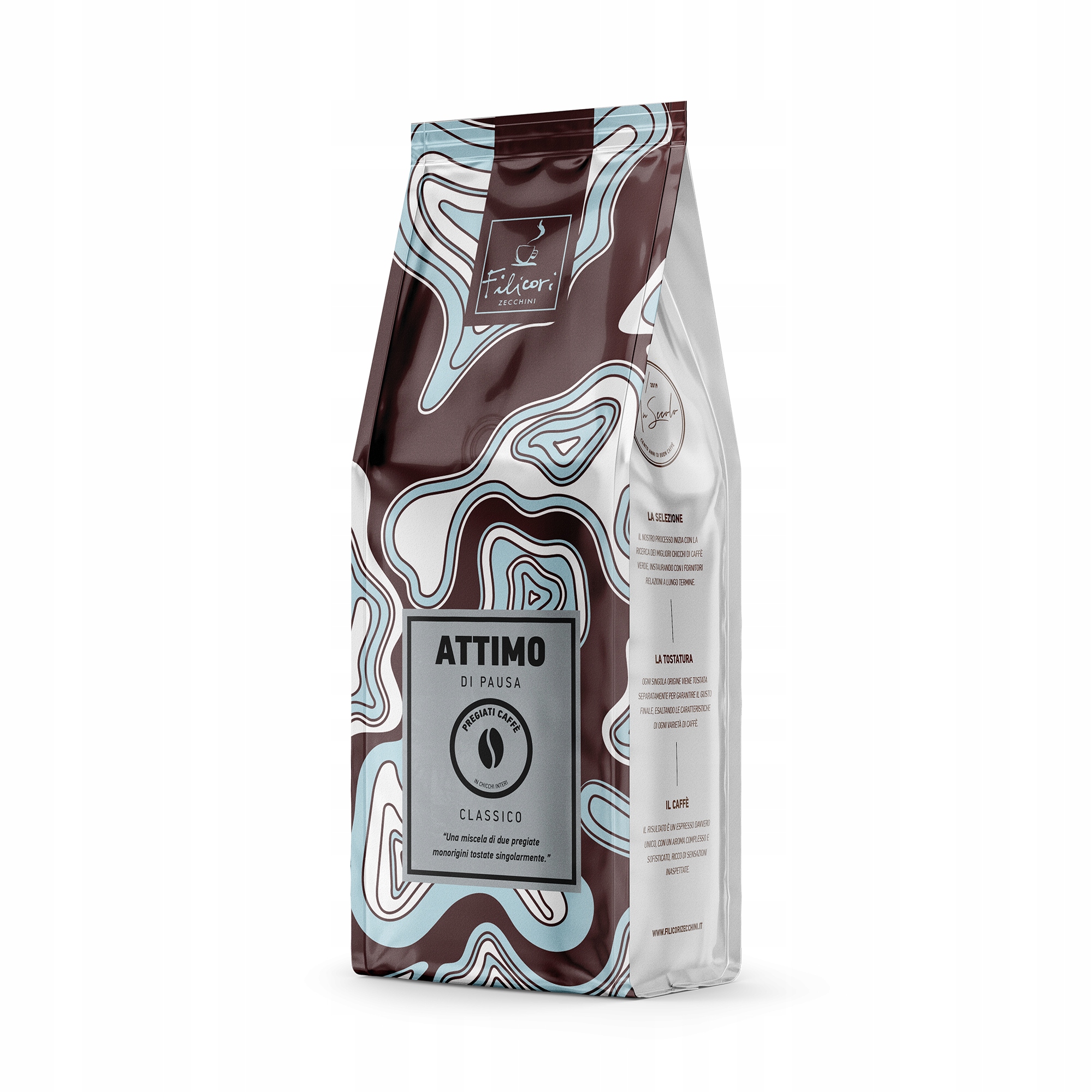 Levně Káva Filicori Zecchini Attimo di Pausa Classico zrnková 1000 g