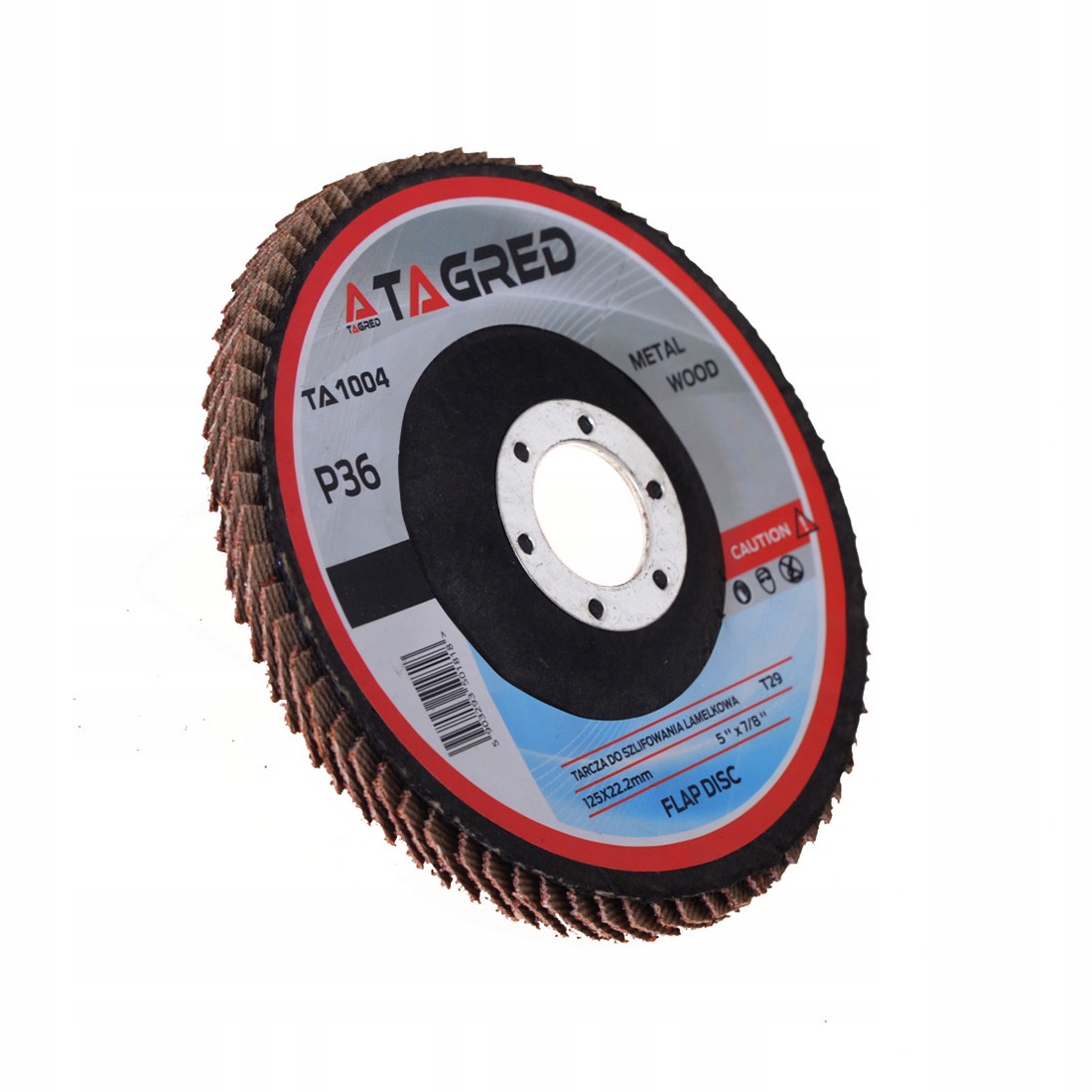 TARCZA DO SZLIFOWANIA LAMELKOWA LAMELKA 125MM P36 Marka Tagred