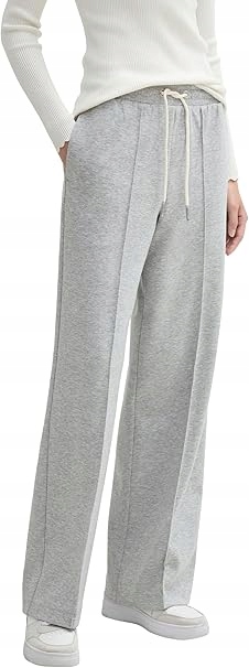 Tom Tailor Denim Šedé Jednoduché Tepláky Na Šňůře Xs Xta