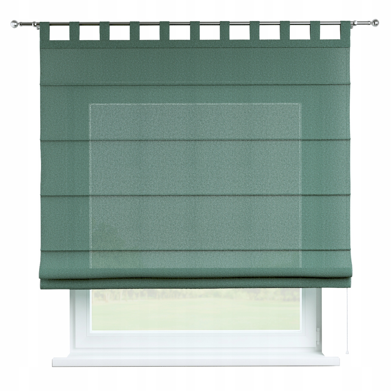 Hotová Římská roleta Verona 120x160 cm zelená