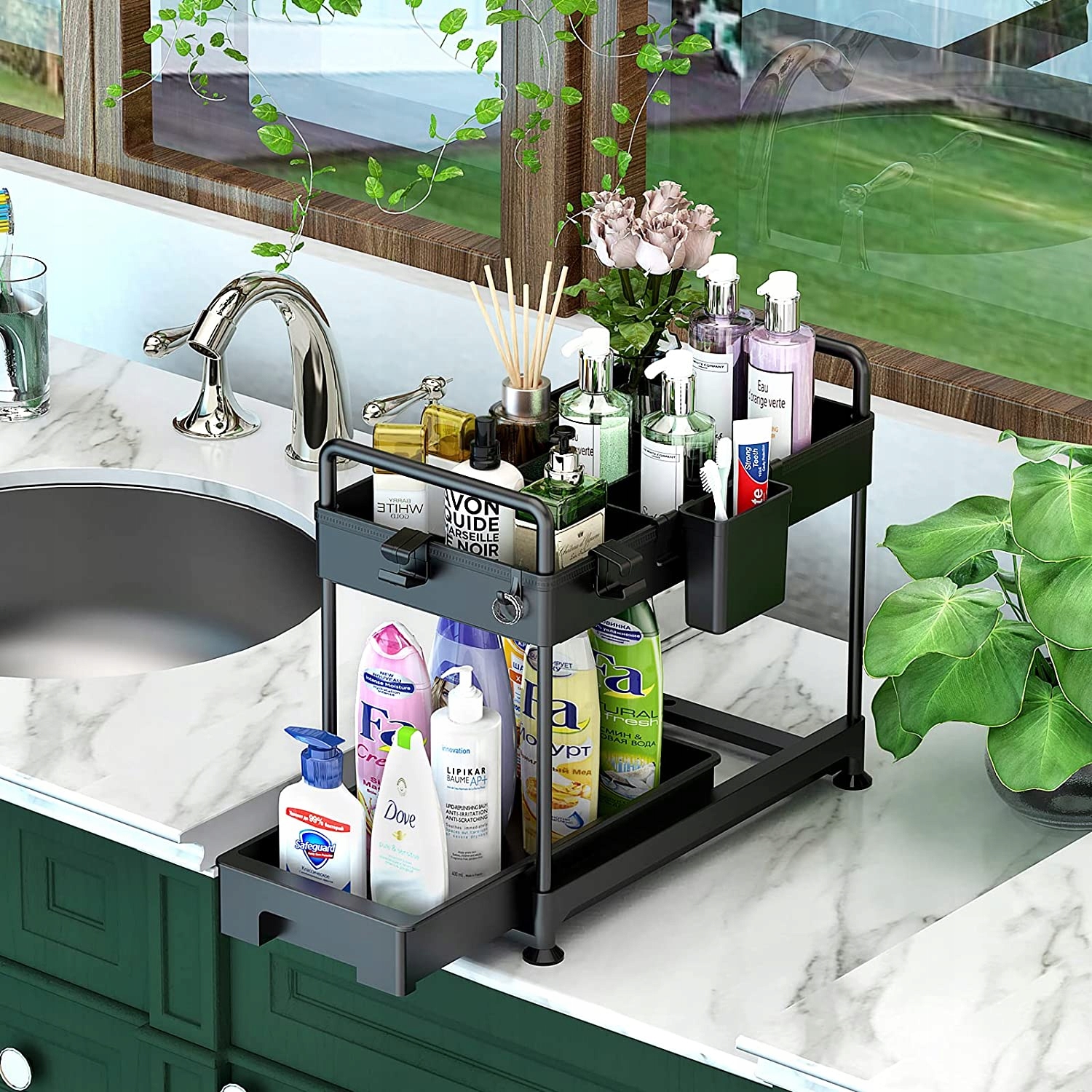 ORGANIZER SZUFLADA DO ŁAZIENKI KUCHNI DO SZAFKI Marka inna