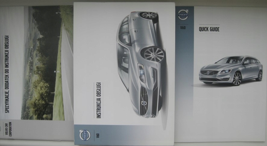 VOLVO V60 и польское руководство Volvo V60 2013-2018