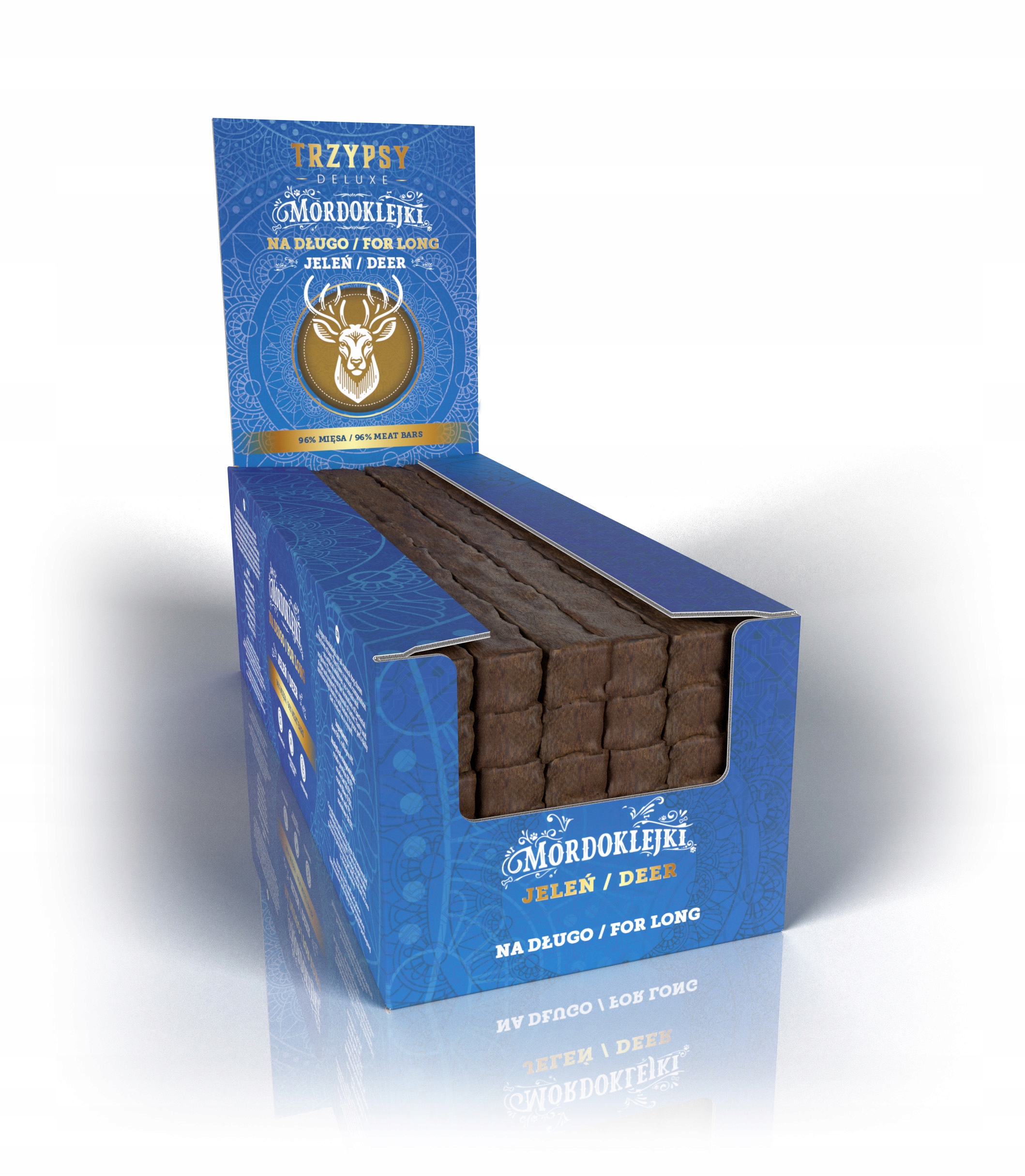 Levně Žvýkací Tyčinky Pro Psy Z Jeleního Masa Dlouhá Výdrž 1 Kg