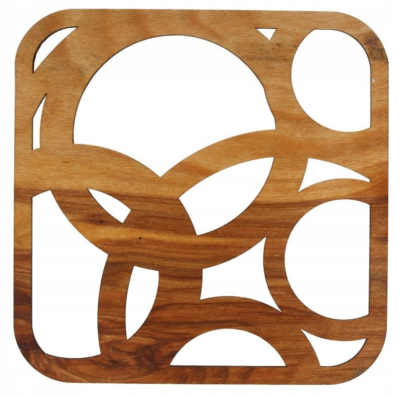 

Drewniana Podkładka Pod Talerz Mata Na Stół 20 CM