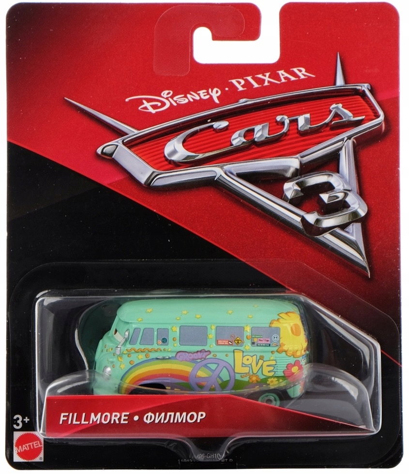 OGÓREK Fillmore Auto Disney Auta 3 Cars Mattel 7471914253 Allegro.pl