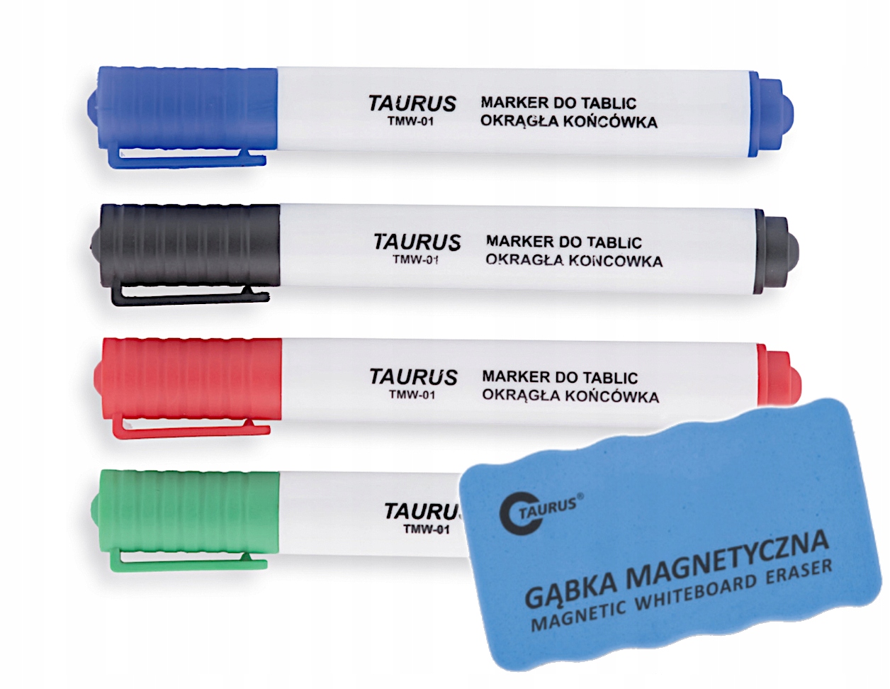 KOMPLET do tablic MARKERY SUCHOŚCIERALNE x4 +GĄBKA