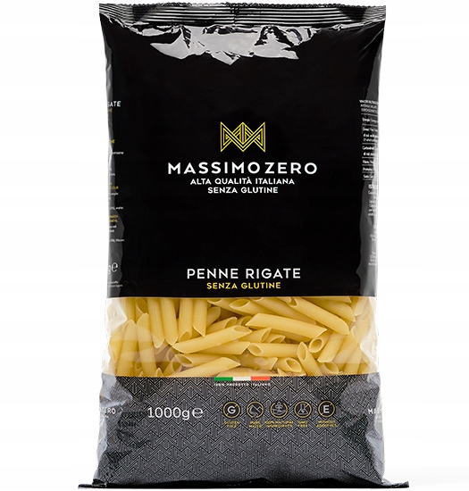 Levně italský bezlepkové těstoviny Penne Rigate Massimo Zero 1000 g