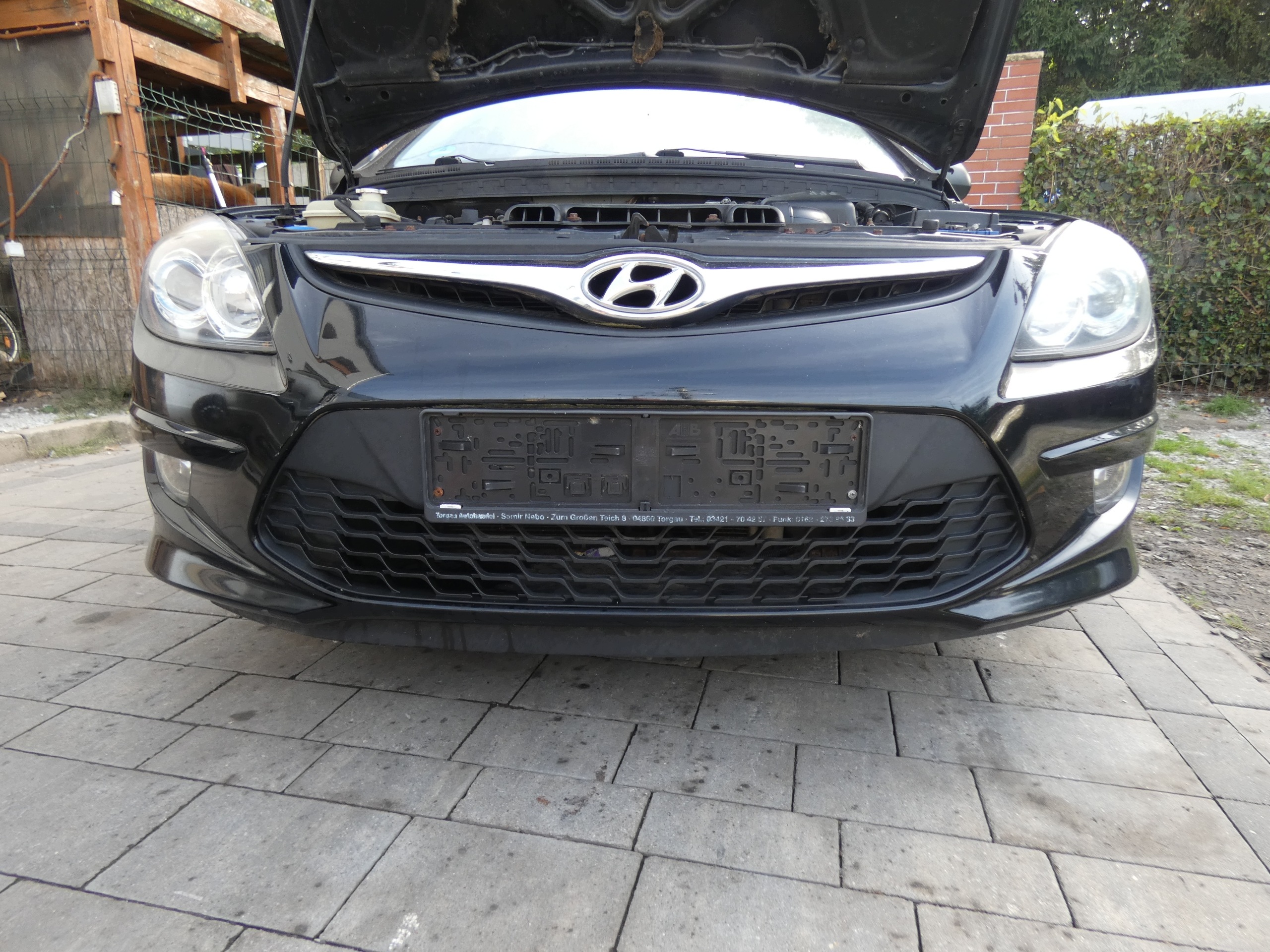 bumper front front HYUNDAI I30 and FD LIFT 10-12 colour PAE complete