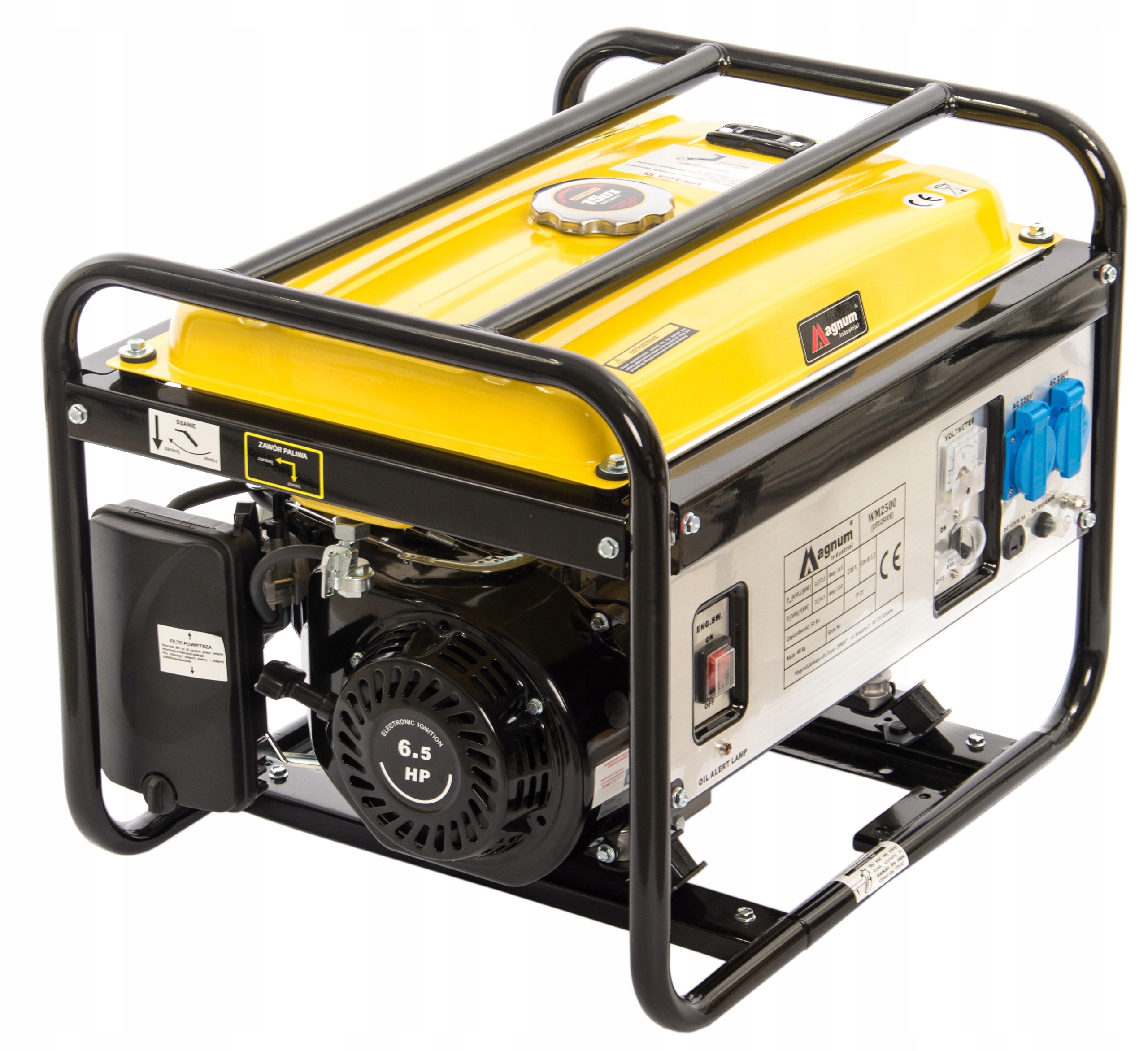 AGREGAT PRĄDOTWÓRCZY MAGNUM DF 2500W 230V AVR Typ agregatu jednofazowy