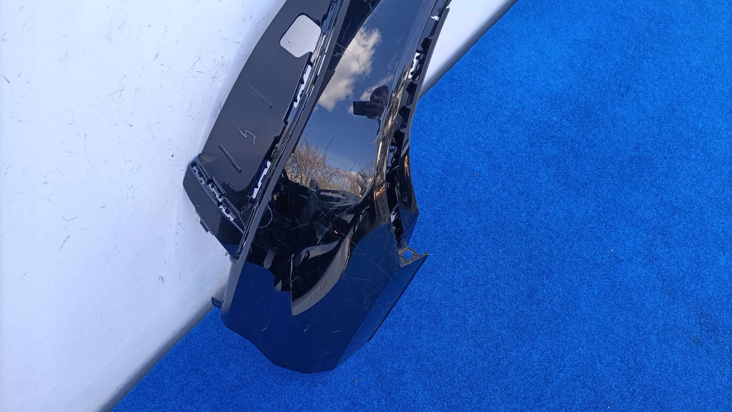 AUDI Q4 E-TRON S-LINE bumper rear part cap 89A807827C DN530AX
