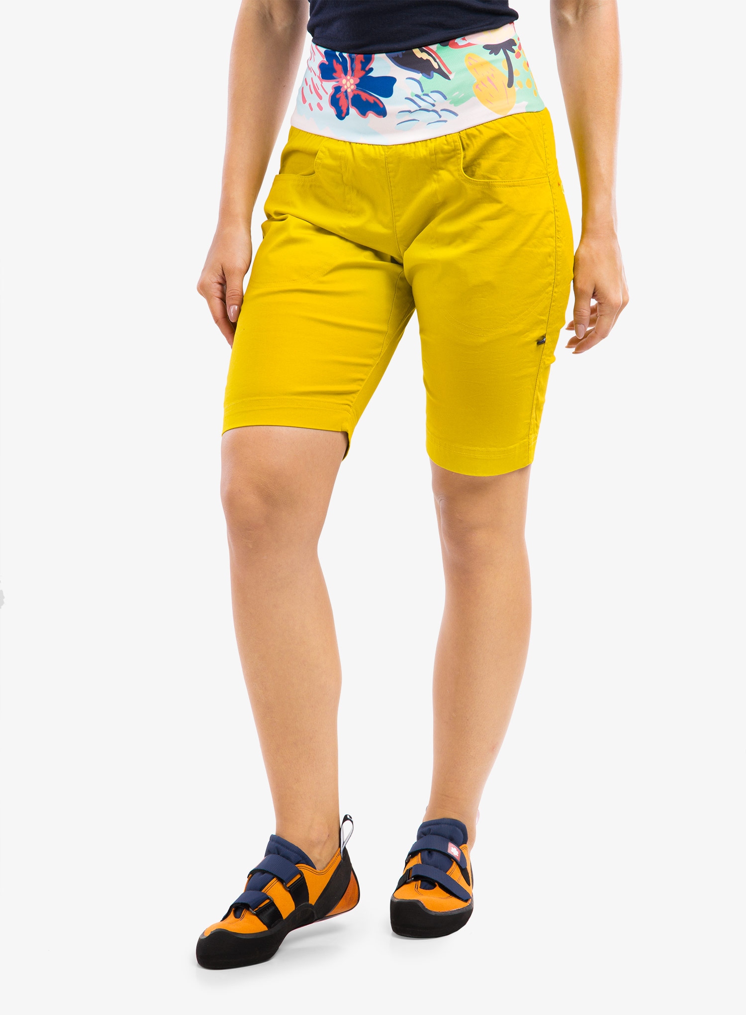 Kraťasy dámské lezecké šortky Ocun Sansa Shorts yellow antique L