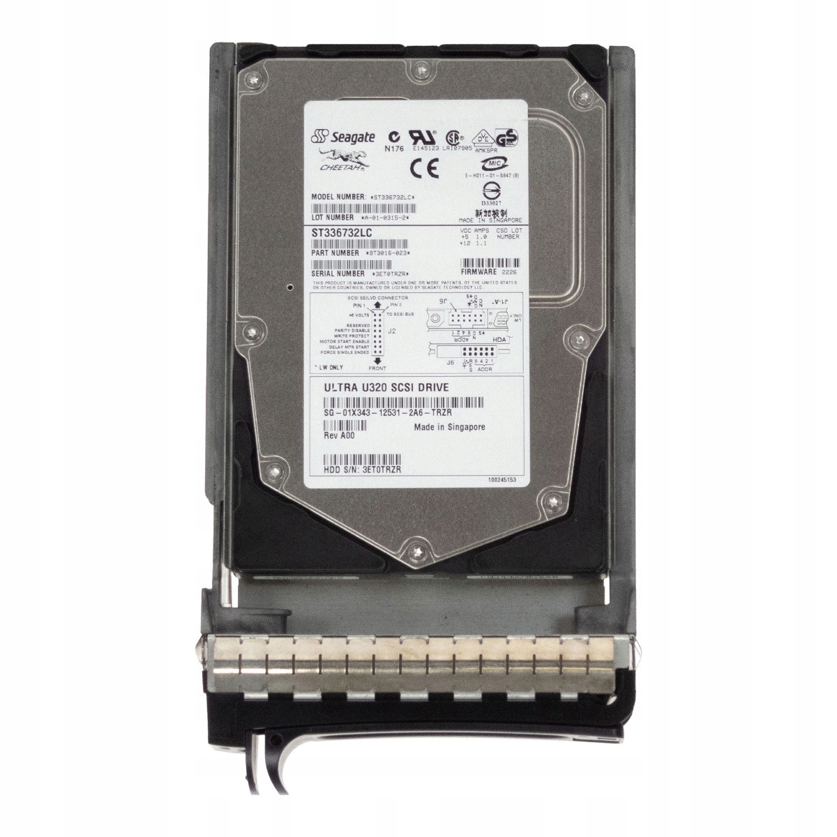 Dell 01X343 36GB Scsi U320 15K 3.5'' ST336732LC