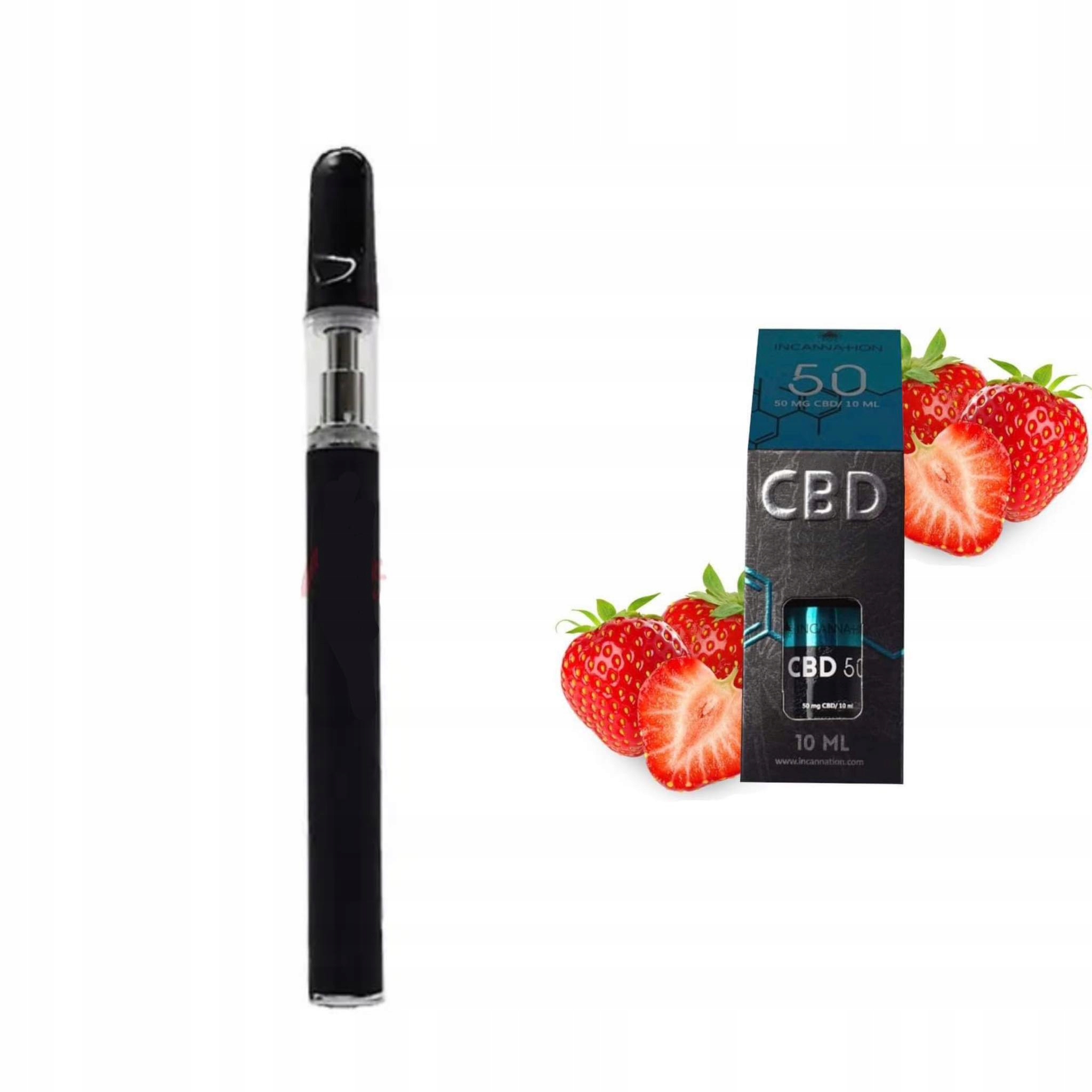 

1300MAH Zestaw Bateria Cbd Liquid Truskawka 0,5%