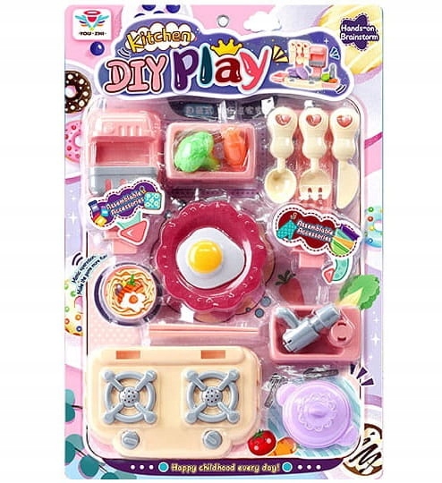 

Zestaw Kuchenny 2 Kuchenka Kuchnia Naczynia