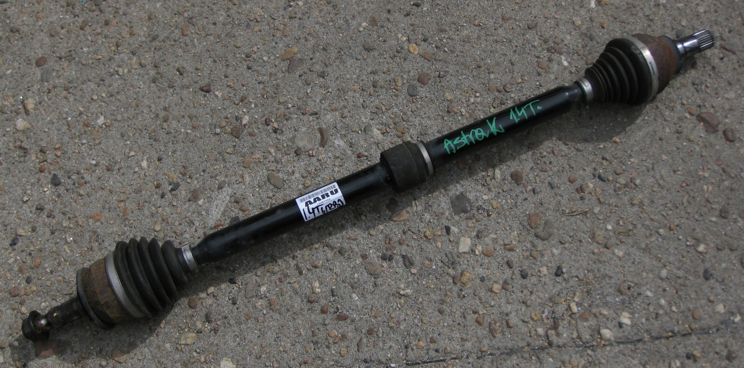 OPEL ASTRA K V KOMBI 1.4 TB joint semi-axis right front 13367052