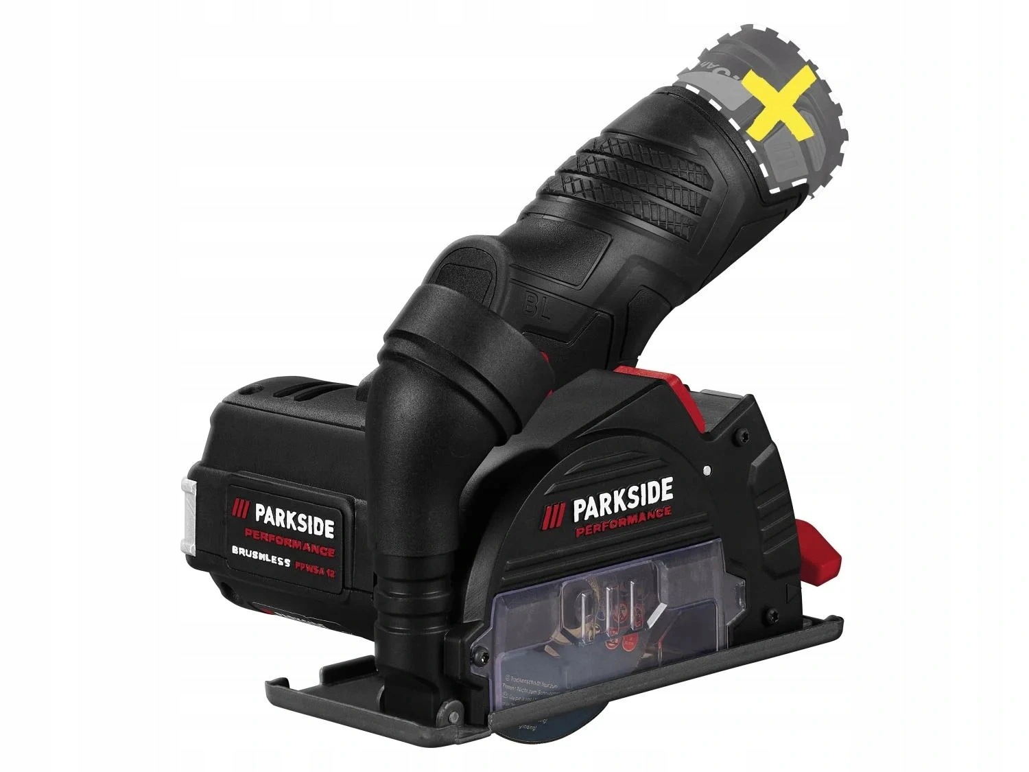 Parkside Performance Úhlová Bruska 12V Ppwsa 12 A1 bez aku