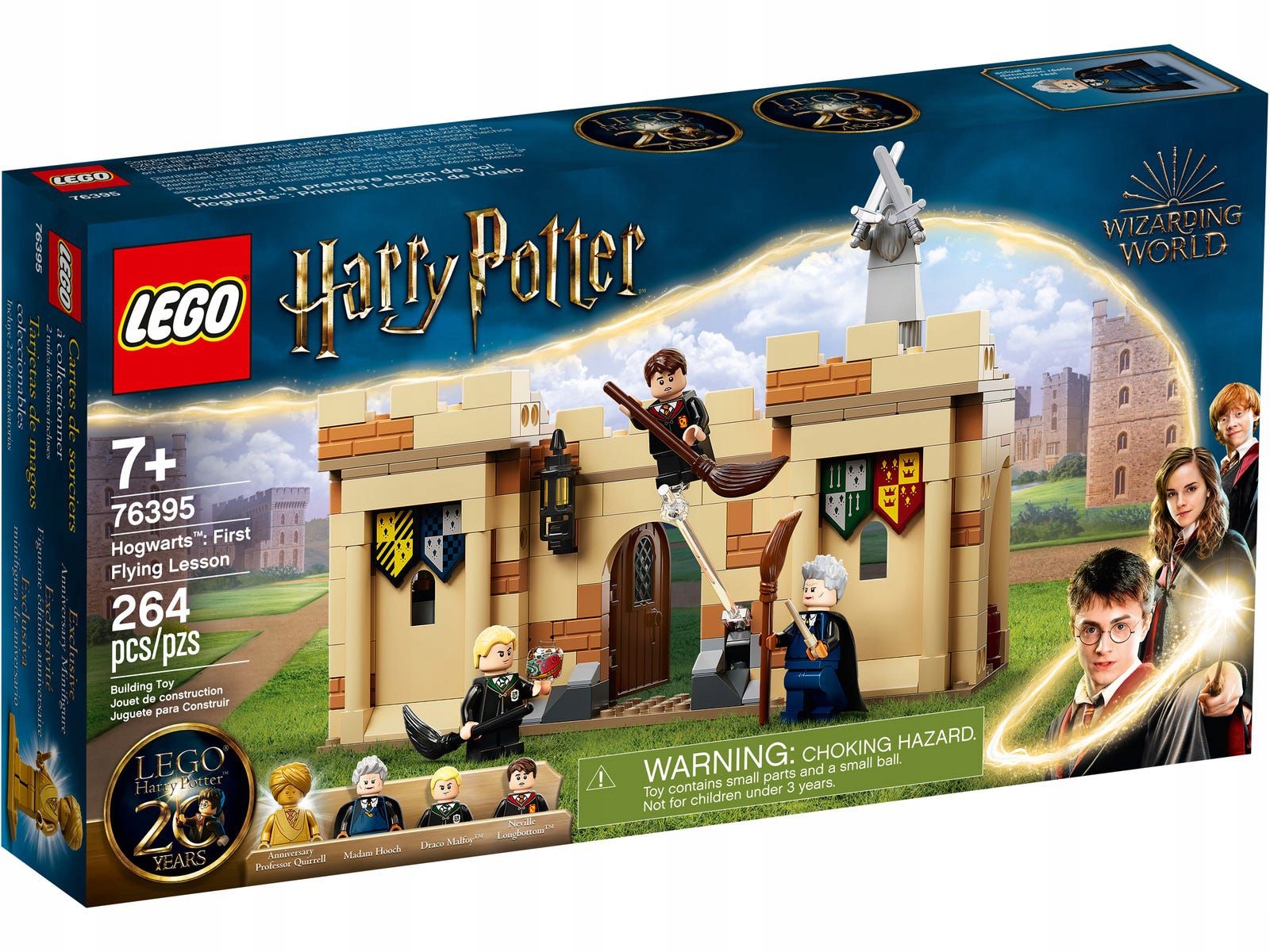 Lego 76395 Harry Potter Hogwarts: První lekce létání