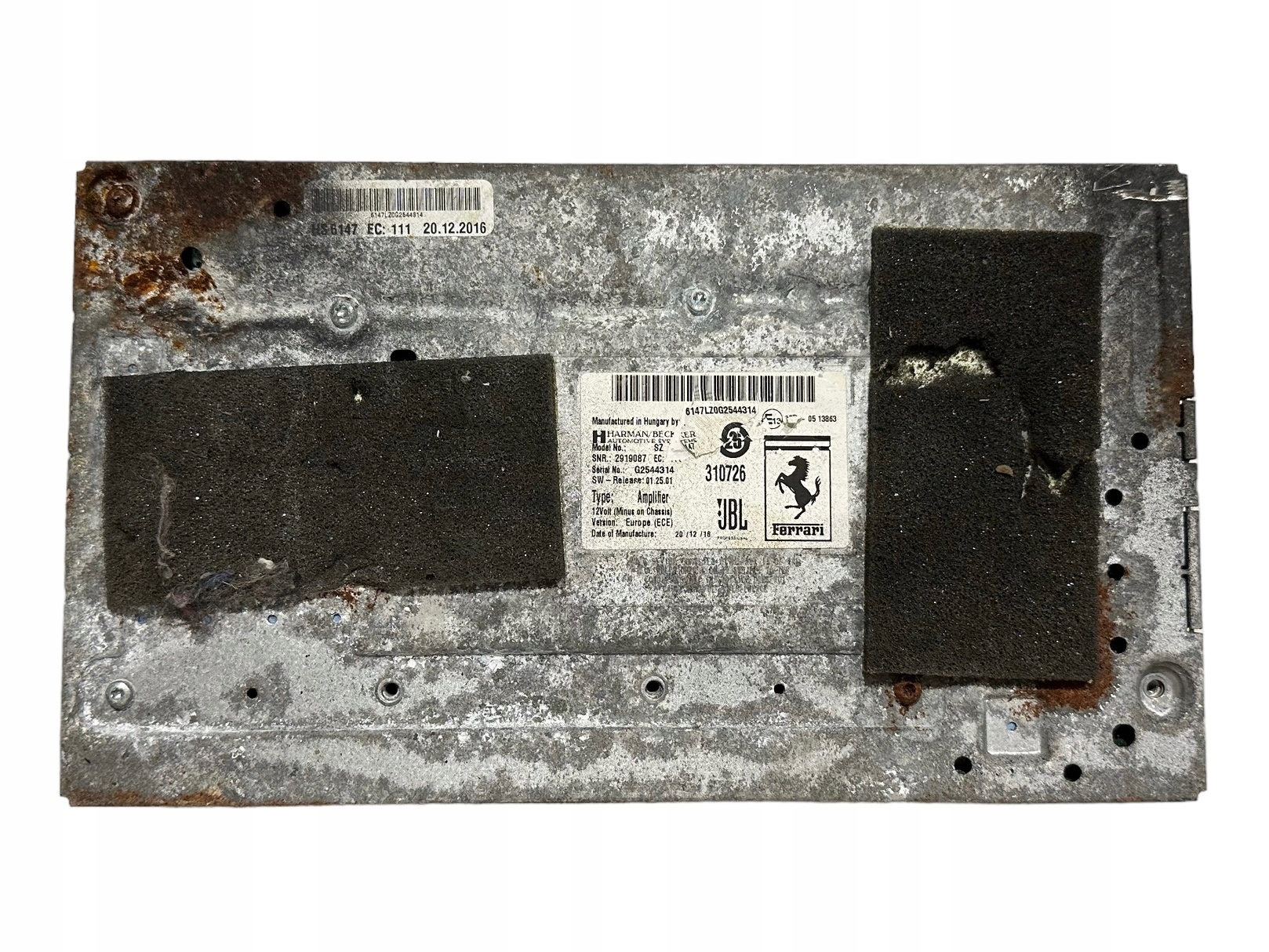 FERRARI 488 F12 wzmacniacz BECKER JBL 310726