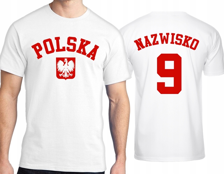 

Koszulka Kibica Reprezentacji Polski Nazwisko Nr